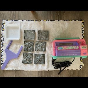 Vintage Dolly Maker Boutique Molding Oven toy set